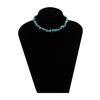 Handmade Irregular Turquoise Necklace